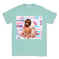 Seafoam positive affirmations girl Classic Tee - MaliasSmallBusiness