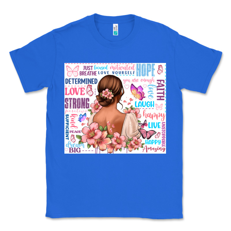 Positive Affirmations Girl Classic Tee by MaliasSmallBusiness | Teevron