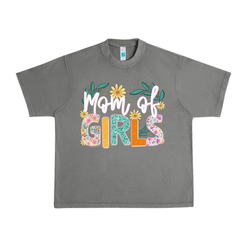 Mom Of Girls Urban Heavy Tee by JahusDesignShop | Teevron