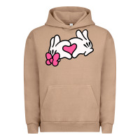Pigment Burro Minnie Mouse Urban Hoodie - CowhideDigitalArt