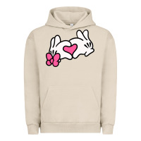 Pigment French Oak Minnie Mouse Urban Hoodie - CowhideDigitalArt