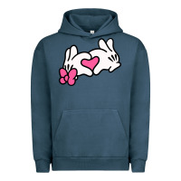 Pigment Midnight Navy Minnie Mouse Urban Hoodie - CowhideDigitalArt