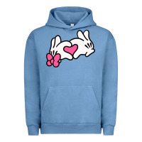 Pigment Pebble Blue Minnie Mouse Urban Hoodie - CowhideDigitalArt