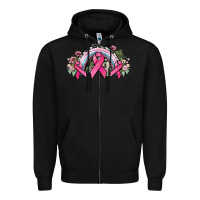 Black Cancer ribbon rainbow Cancer Awareness Zipper Hoodie - HowdyJamesFarm