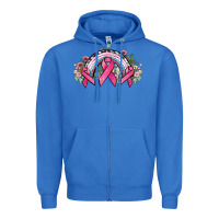 True Royal Cancer ribbon rainbow Cancer Awareness Zipper Hoodie - HowdyJamesFarm
