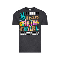 Vintage Black team fifth grade Vintage Tee - NancyCooperArtShop