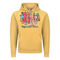 Vintage Mustard rn registered nurse western Vintage Hoodie - NancyCooperArtShop