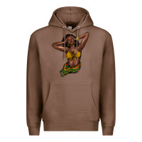 Chestnut Black woman Premium Hoodie - HowdyJamesFarm