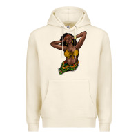 Tofu Black woman Premium Hoodie - HowdyJamesFarm
