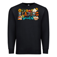 Black reading specialist olivia Premium Sweatshirt - OliviaCreatesArt