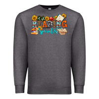 Charcoal Heather reading specialist olivia Premium Sweatshirt - OliviaCreatesArt