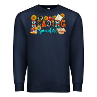 Navy reading specialist olivia Premium Sweatshirt - OliviaCreatesArt