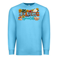 Ocean Blue reading specialist olivia Premium Sweatshirt - OliviaCreatesArt