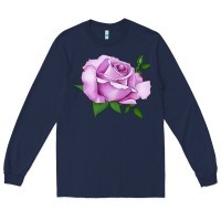 Navy Life's Little Pleasures Rose Long Sleeve Tee - LillyAllenDesigns