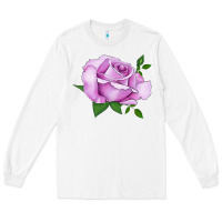 White Life's Little Pleasures Rose Long Sleeve Tee - LillyAllenDesigns