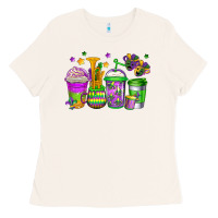 Bone mardi gras coffee cups Ladies Tee - Jasminsmagicworld