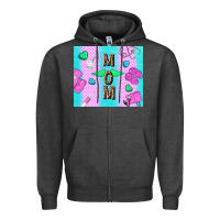Charcoal Heather nurse mom mother’s day Zipper Hoodie - TumblerDesignByShophia