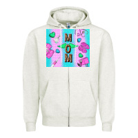 Oatmeal Heather nurse mom mother’s day Zipper Hoodie - TumblerDesignByShophia