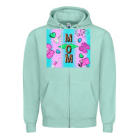Seafoam nurse mom mother’s day Zipper Hoodie - TumblerDesignByShophia