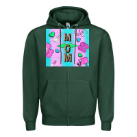 Sports Green nurse mom mother’s day Zipper Hoodie - TumblerDesignByShophia