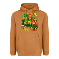 Meerkat St. Patrick's Day gnomies with heart Heavyweight Hoodie - HowdyJamesFarm