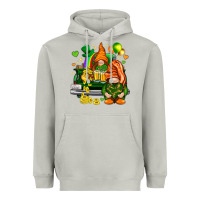 Moon Dust St. Patrick's Day gnomies with heart Heavyweight Hoodie - HowdyJamesFarm