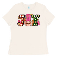Bone Christmas joy snacks and nutcracker cookies ado Ladies Tee - AdoDesignShop
