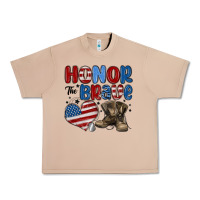 Burro honor the brave Urban Heavy Tee - MaliasSmallBusiness