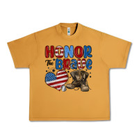 Peanut Butter honor the brave Urban Heavy Tee - MaliasSmallBusiness
