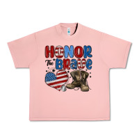 Salmon honor the brave Urban Heavy Tee - MaliasSmallBusiness