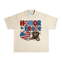 Sandshell honor the brave Urban Heavy Tee - MaliasSmallBusiness