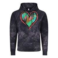 Cloud Black Feather Heart Vintage Hoodie - Jasminsmagicworld