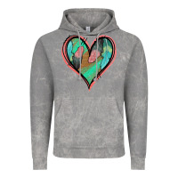 Cloud Rock Feather Heart Vintage Hoodie - Jasminsmagicworld