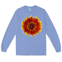 Colony Blue Little Becka Sunflower Long Sleeve Tee - LillyAllenDesigns