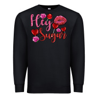 Black hey sugar with lips and candies olivia Premium Sweatshirt - OliviaCreatesArt