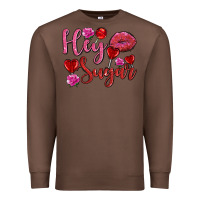 Chestnut hey sugar with lips and candies olivia Premium Sweatshirt - OliviaCreatesArt