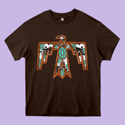 Thunderbird Heavy Core Tee Designed By Jahusdesignshop