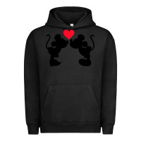 Pigment Black Minnie Mouse Urban Hoodie - CowhideDigitalArt