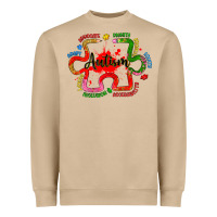Autism Teacher Pencil Heavyweight Sweatshirt | Teevron