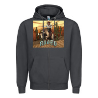 Smoke Rodeo Cowboy bullfighter western 20oz skinny Zipper Hoodie - HowdyJamesFarm
