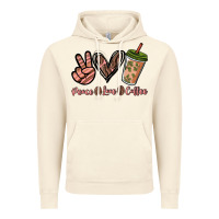 Vintage Artic peace love coffee Vintage Hoodie - NancyCooperArtShop