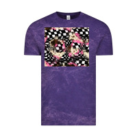 Cloud Purple race cowhide tumbler Vintage Tee - JahusDesignShop