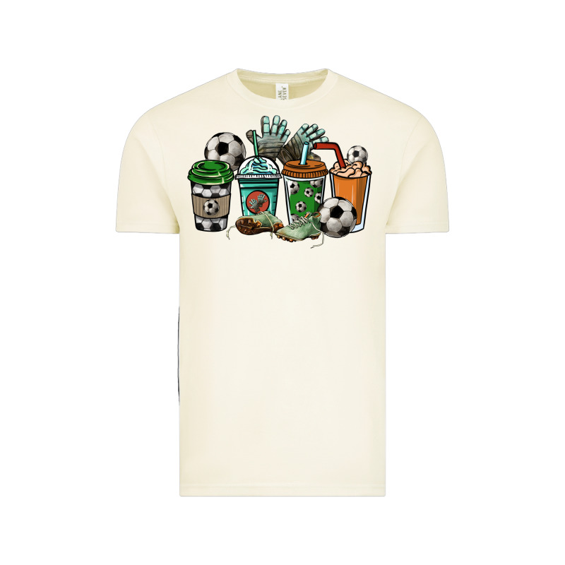 Soccer Coffee Cups Vintage Tee by NancyCooperArtShop | Teevron