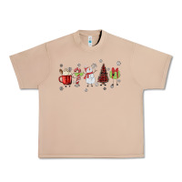 Burro Cartoon Christmas Characters Urban Heavy Tee - MaliasSmallBusiness