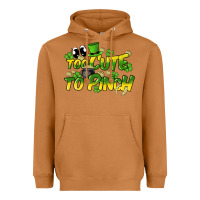 Meerkat Too cute to pinch St. Patrick's Day Heavyweight Hoodie - HowdyJamesFarm