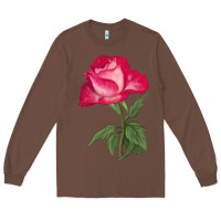 Chestnut Love At First Sight Rose Long Sleeve Tee - LillyAllenDesigns