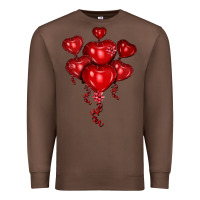 Chestnut heart balloons olivia Premium Sweatshirt - OliviaCreatesArt
