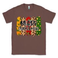 Chestnut merry christmas brushstrokes Classic Tee - MaliasSmallBusiness