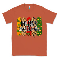 Copper merry christmas brushstrokes Classic Tee - MaliasSmallBusiness