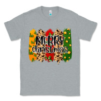 Heather Grey merry christmas brushstrokes Classic Tee - MaliasSmallBusiness